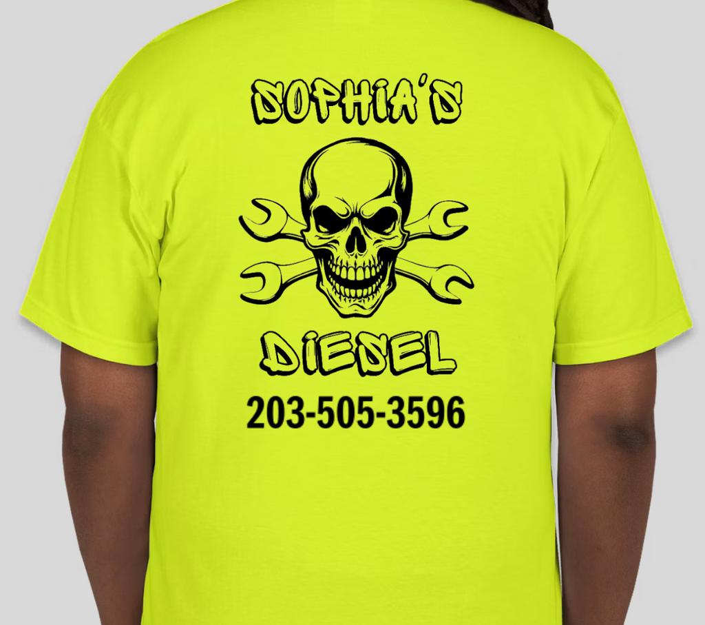 Sophia's Diesel HI VIS T-Shirt
